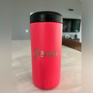 For Jenn’s! RAMBLER® 12 OZ COLSTER® SLIM CAN COOLER coozie Bimini Pink used good